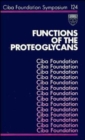 Image for Functions of the proteoglycans.