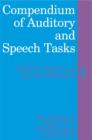 Image for Compendium of Auditory and Speech Tasks: Children&#39;s Speech and Literacy Difficulties 4 with CD-ROM