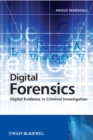 Image for Digital forensics  : digital evidence in criminal investigation