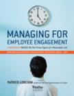 Image for Managing for Employee Engagement : Self Assessment