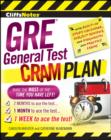Image for CliffsNotes GRE general test cram plan