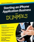 Image for Starting an iPhone Application Business For Dummies