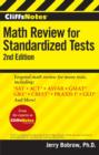 Image for Cliffsnotes math review for standardized tests