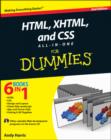 Image for HTML, XHTML and CSS All-in-One For Dummies
