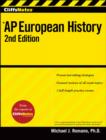 Image for CliffsNotes AP European History: 2nd Edition