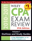Image for Wiley CPA examination review  : outlines and study guides : v. 1