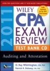 Image for Wiley CPA Exam Review 2011 Test Bank CD : Auditing and Attestation