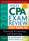 Image for Wiley CPA Exam Review 2011 Test Bank CD : Financial Accounting and Reporting