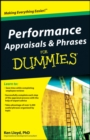 Image for Performance appraisals &amp; phrases for dummies