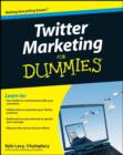 Image for Twitter marketing for dummies