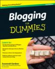 Image for Blogging For Dummies