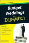 Image for Budget weddings for dummies