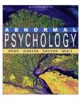 Image for Abnormal psychology: Ann M. Kring ... [et al.].