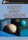 Image for Equity Asset Valuation : 27