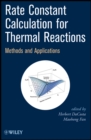 Image for Rate Constant Calculation for Thermal Reactions