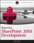 Image for Beginning SharePoint 2010 Development