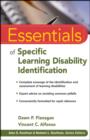 Image for Essentials of Specific Learning Disability Identification
