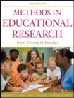 Image for Methods in Educational Research: From Theory to Practice : 28