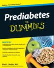 Image for Prediabetes for Dummies
