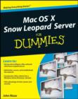 Image for Mac OS X Snow Leopard Server for dummies