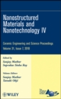 Image for Nanostructured Materials and Nanotechnology IV, Volume 31, Issue 7