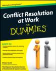 Image for Conflict Resolution at Work for Dummies