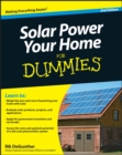 Image for Solar Power Your Home For Dummies