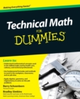 Image for Technical math for dummies