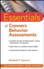 Image for Essentials of Conners behavior assessments