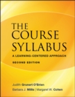Image for The Course Syllabus: A Learning-Centered Approach : 135