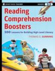 Image for Reading Comprehension Boosters: 100 Lessons for Building Higher-level Literacy, Grades 3-5