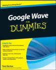 Image for Google Wave For Dummies