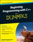 Image for Beginning programming with C++ for dummies