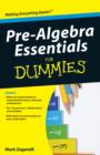 Image for Pre-algebra essentials for dummies