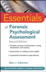 Image for Essentials of Forensic Psychological Assessment