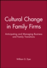 Image for Cultural Change in Family Firms