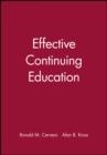 Image for Effective Continuing Education