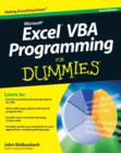 Image for Excel VBA Programming for Dummies