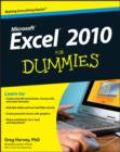 Image for Excel 2010 Workbook for Dummies
