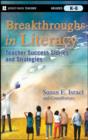 Image for Breakthroughs in Literacy: Teacher Success Stories and Strategies, Grades K-8