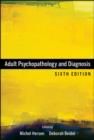 Image for Adult Psychopathology and Diagnosis
