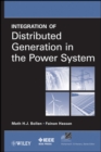 Image for Integration of Distributed Generation in the Power System