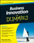 Image for Business innovation for dummies