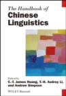 Image for The Handbook of Chinese Linguistics
