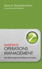 Image for Essential tools for operations management: tools, models and approaches for managers and consultants