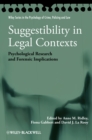 Image for Suggestibility in legal contexts  : psychological research and forensic implications
