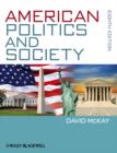 Image for American Politics and Society 8E