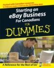 Image for Starting an eBay Business For Canadians For Dummies