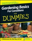 Image for Gardening Basics For Canadians For Dummies