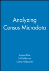 Image for Analyzing Census Microdata